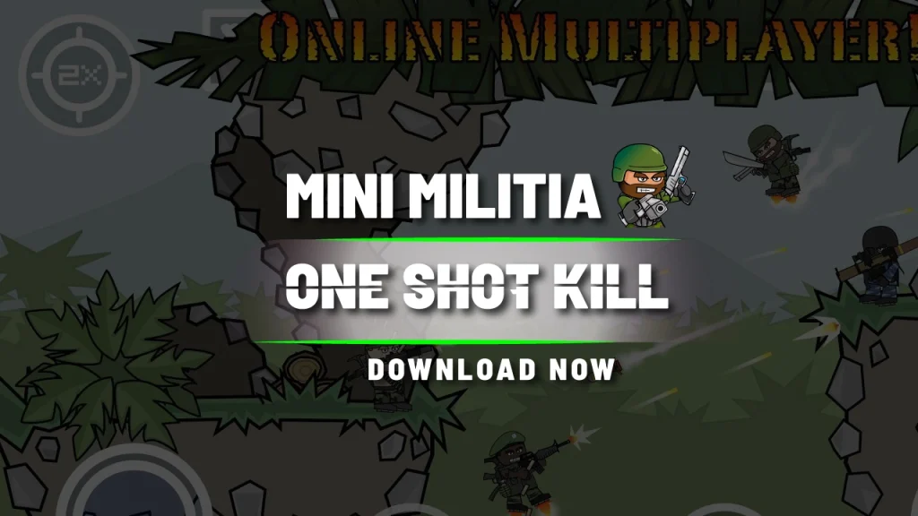 Mini Militia One Shot Kill Mod Apk