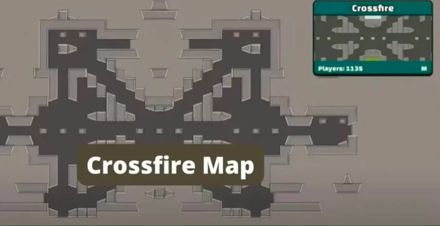 Mini Militia Crossfire map