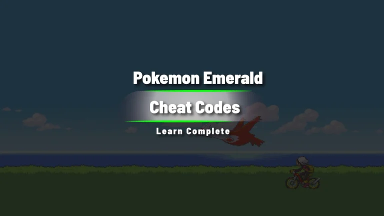 All Pokemon Emerald Cheat Codes 7 Pokemon Emerald Cheat Codes