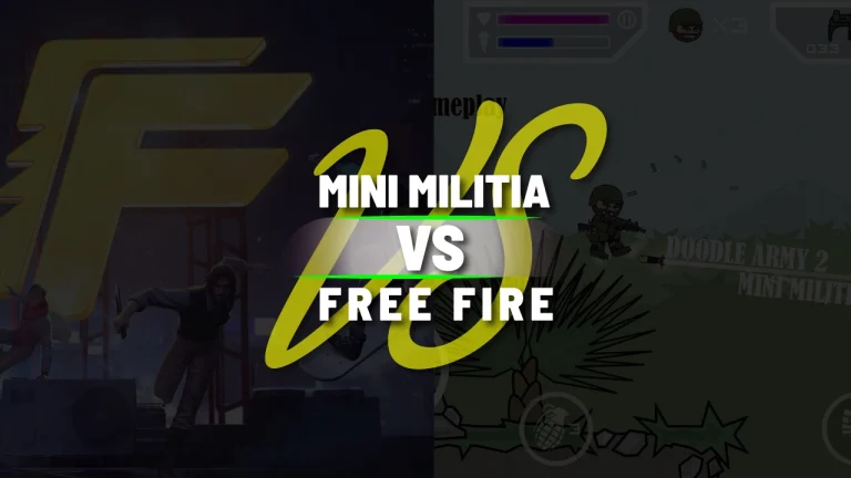 Mini Militia Vs Free Fire 8 mini militia vs free fire